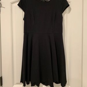 Lulu's Scallop Skater Dress